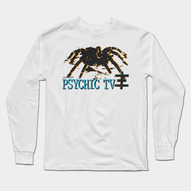 psychic tv // fanart Long Sleeve T-Shirt by psninetynine